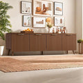 TV Stand for Up to 60" TVs, Modern Entertainment Center by Outdoorchairs
