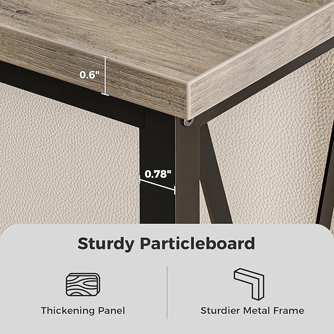 SUPERJARE 70 Inch Console Table - Image 7