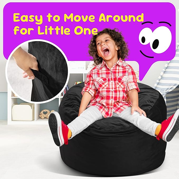 Hobestluk Bean Bag Chairs 2.5FT Bean Bag Chair - Image 4