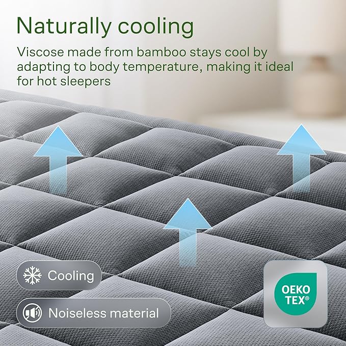 Ultra Soft California King Size Mattress Topper - Image 3