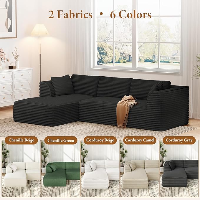 Vesgantti 106" Boneless Couch - Image 6