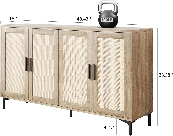 Sideboard - Kitchen Buffet Cabinet - Image 3