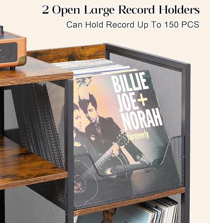 Large Record Player Stand Table - Image 6