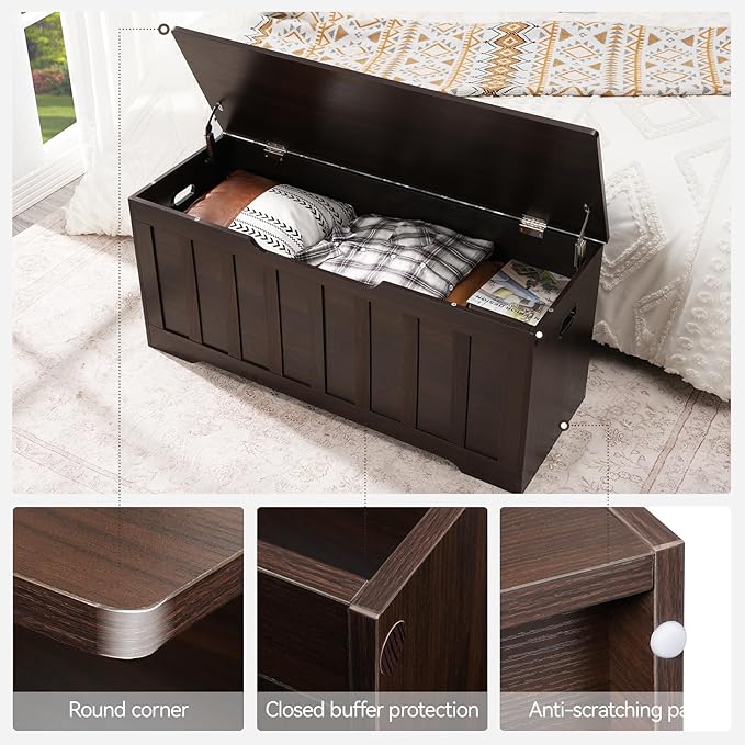 43.3" Storage Chest Extra Large, Storage Trunk - Image 6