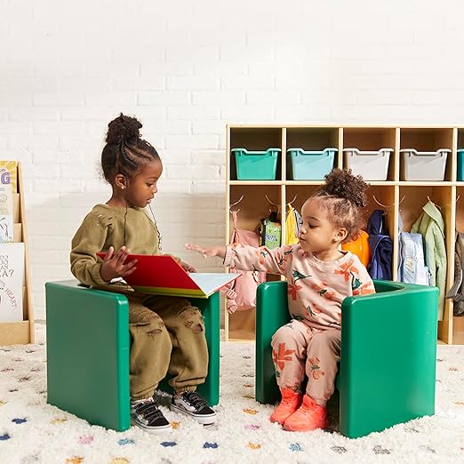 ECR4Kids Tri-Me Table and Cube Chair Set - Image 11