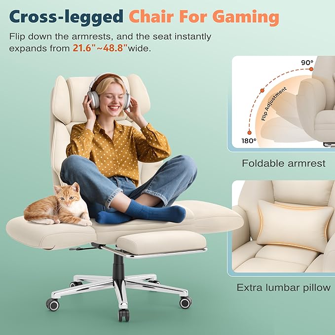 GABRYLLY Office Criss Cross Chair - Image 4