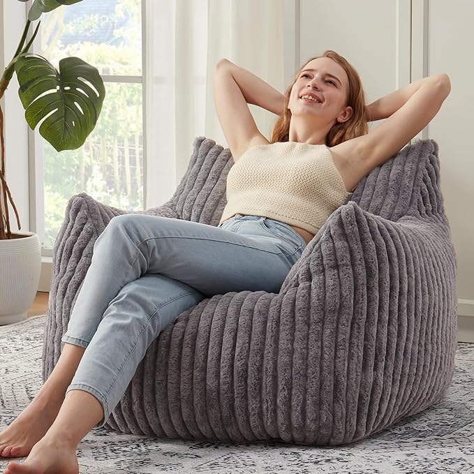 Giant Bean Bag Chairs for Adults by Ebenchico