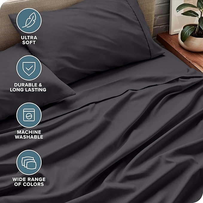 Bare Home Queen Sheet Set - Image 4