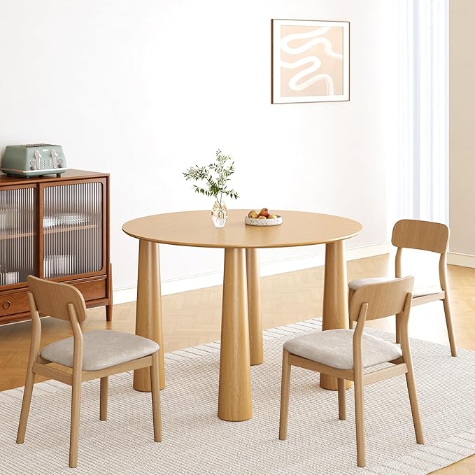 Casaphoria 45" Round Dining Table, Kitchen Table - Image 3