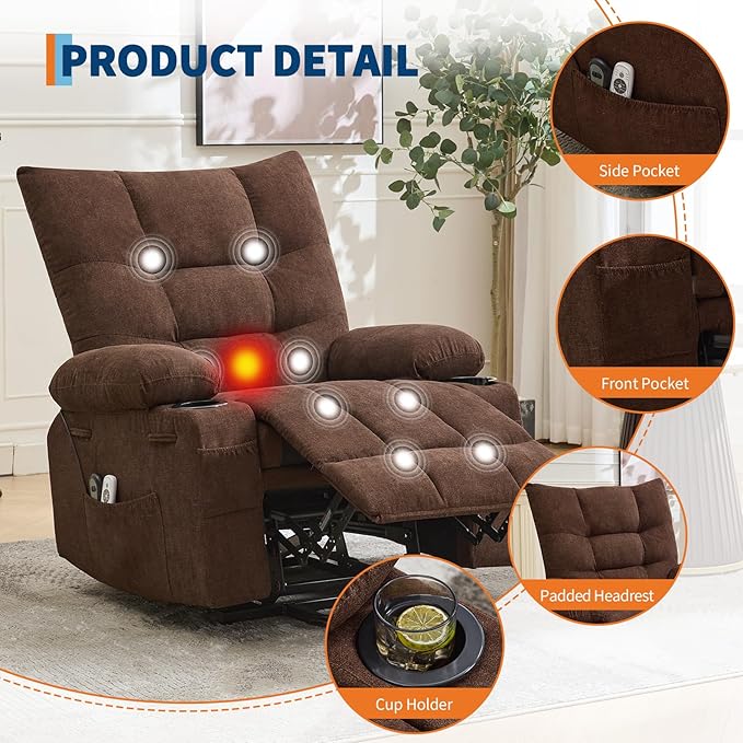 GarveeHome Power Lift Recliner Chair - Image 6