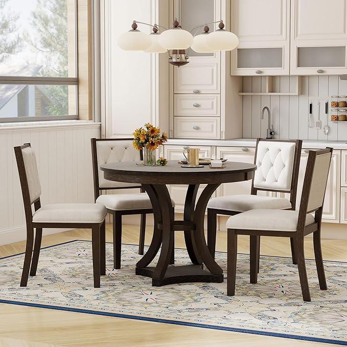 Ball & Cast Retro Dining Table Set - Image 4