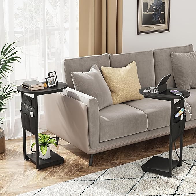 Vagusicc C Shaped End Table - Image 6