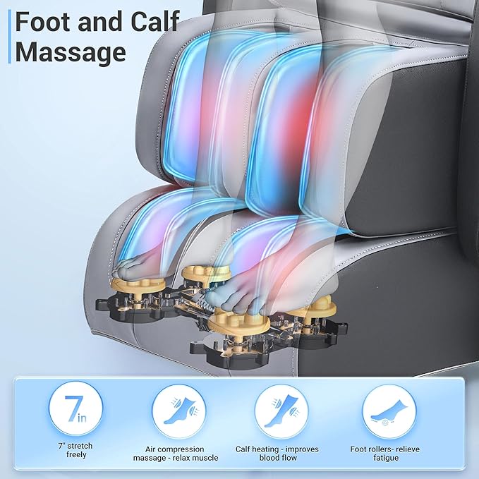 Full Body Zero Gravity Shiatsu Massage Chair - Image 6