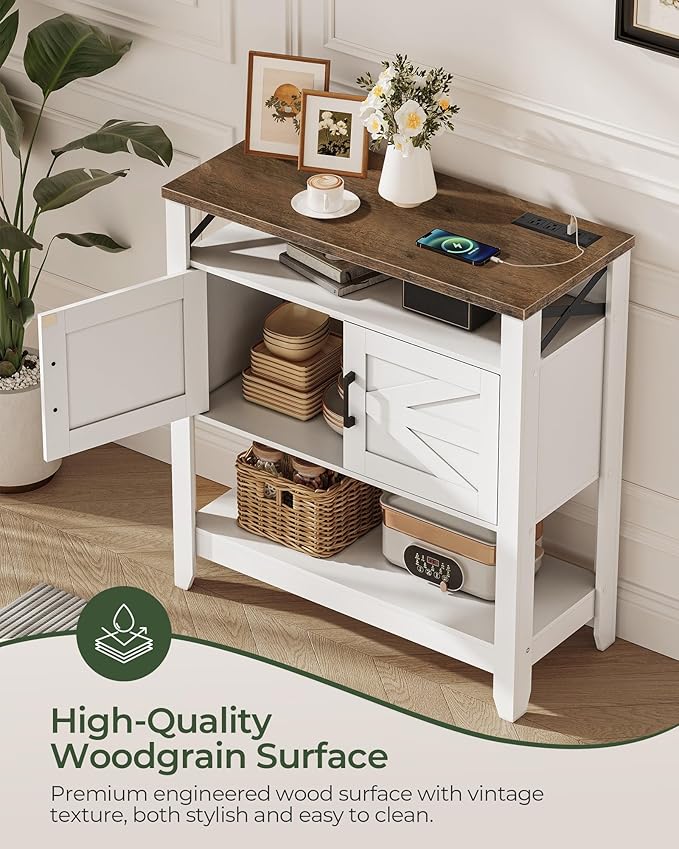 Console Table, Farmhouse Sofa Table - Image 4