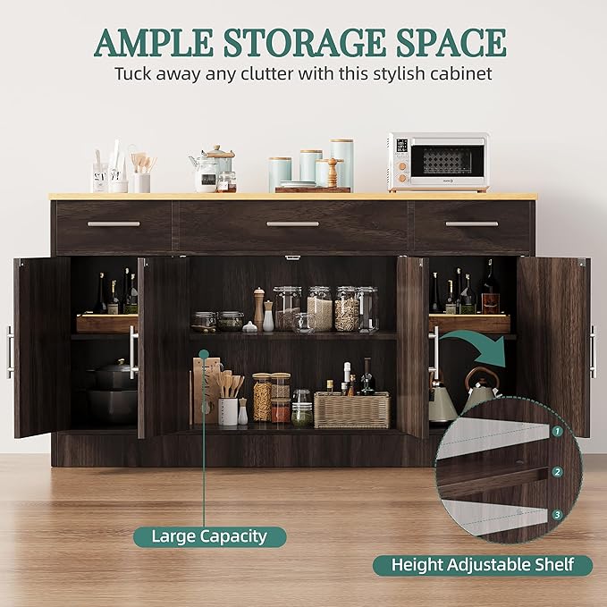 Shintenchi Sideboard Buffet Cabinet - Image 5