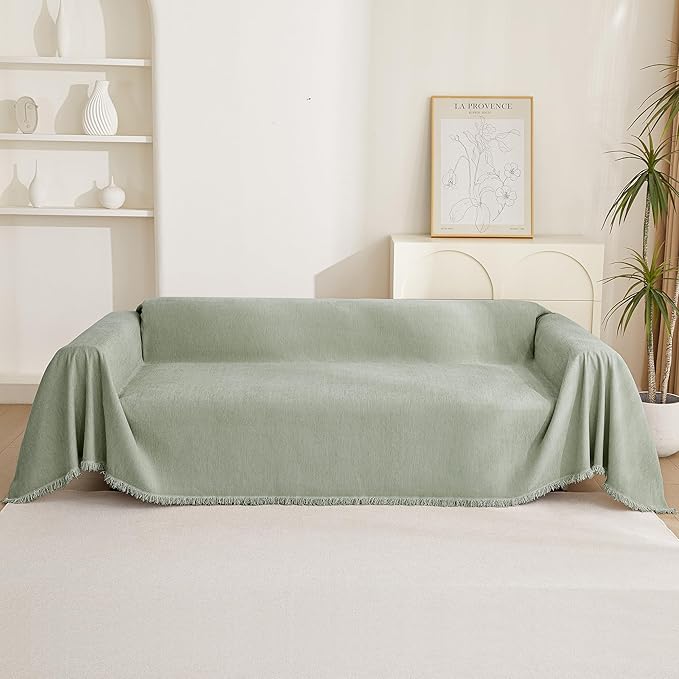 MYSKY HOME Couch Cover L Shape, Sectional Couch Covers, Couch Cover Blanket - Image 7