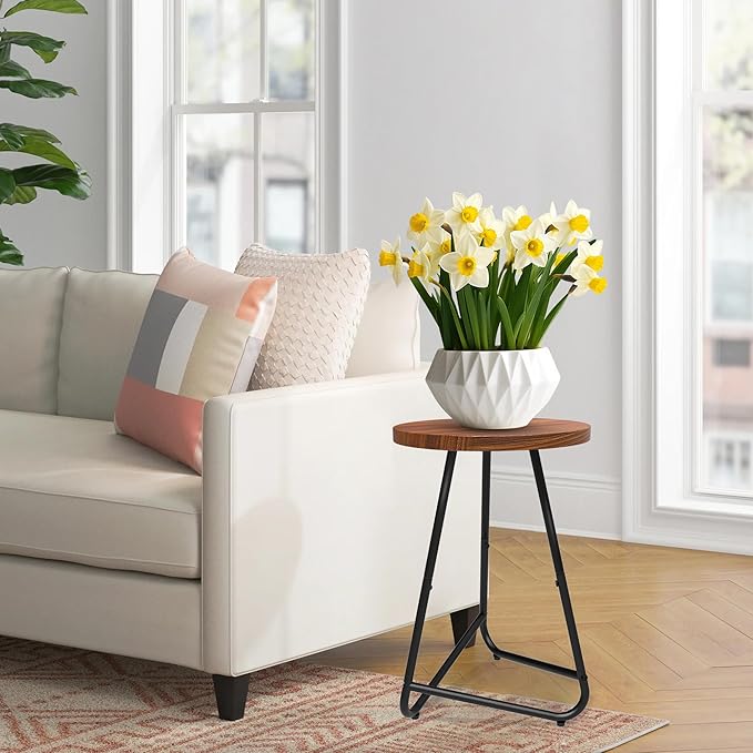 Indoor Plant Stand, Mid Century Wood Stand Plant Table, Modern Plant Stool - Image 5