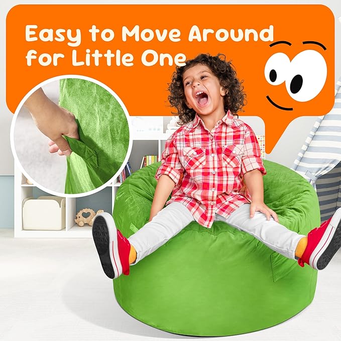 Hobestluk Bean Bag Chairs 2.5FT Bean Bag Chair - Image 4