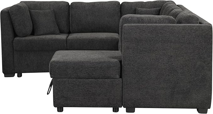 Ball & Cast 108.6" Sleeper Sectional Pull Out Sofa - Image 4