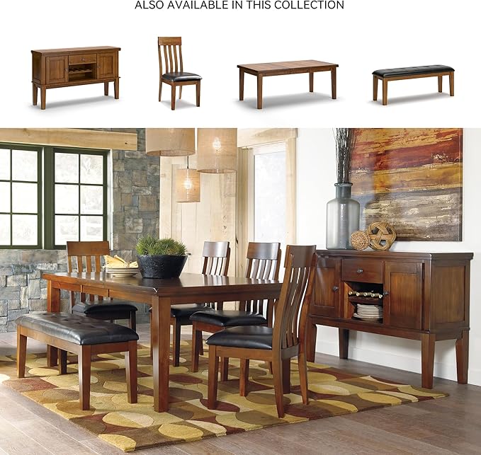 Signature Design by Ashley Ralene Rake Back 19" Dining Room Chair 2 Count - Image 6