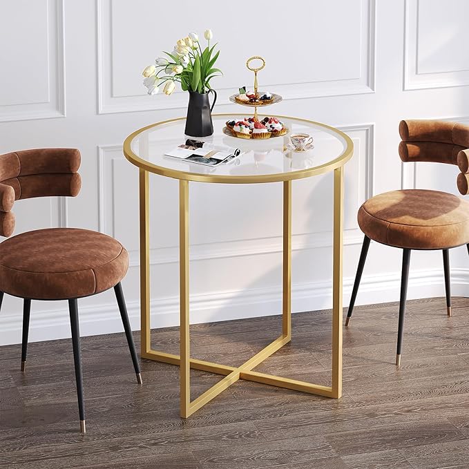 SAYGOER Small Round Dining Table by Saygoer