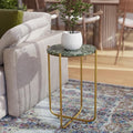 Relso Urdhva End Table – 24" Tall Round Side Table by Relso