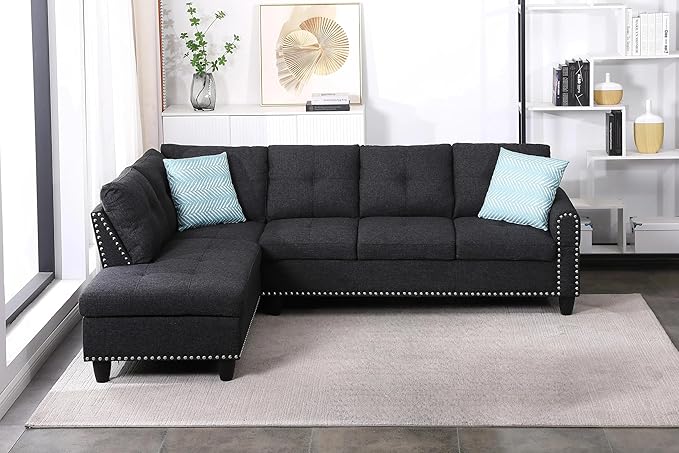 Ball & Cast 98" L Shaped Sectional Couch - Image 2
