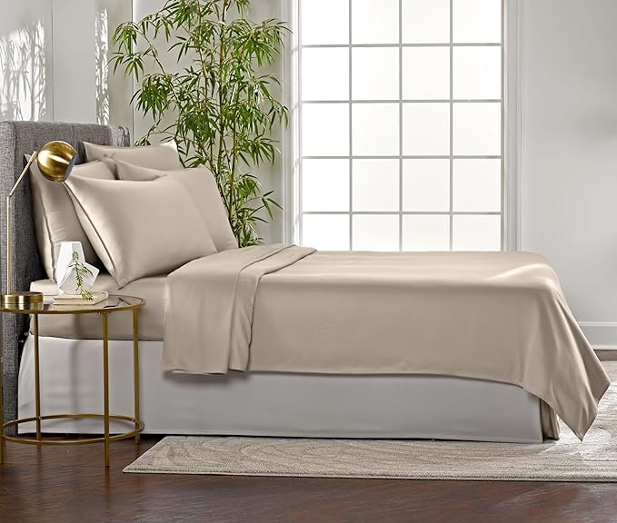 Queen Sheets by Pure Bamboo, Genuine 100% Organic Viscose Derived from Bamboo - Image 4
