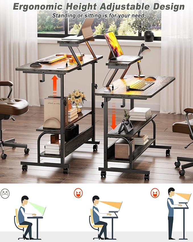 Height Adjustable Standing Desk - Image 4