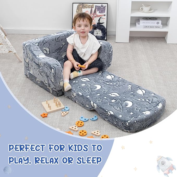 Comfy Toddler Couch and Chair for Kids - Image 6