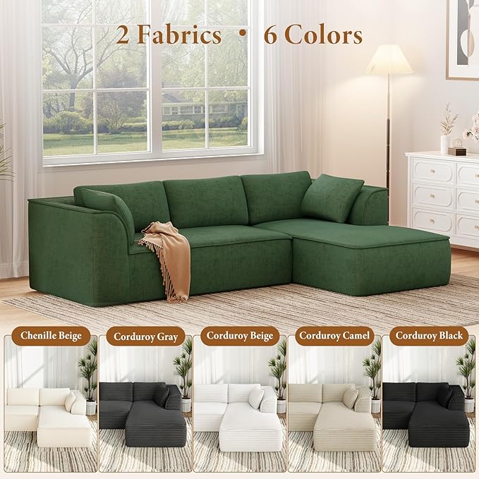 Vesgantti 106" Cloud Sectional Couch - Image 6