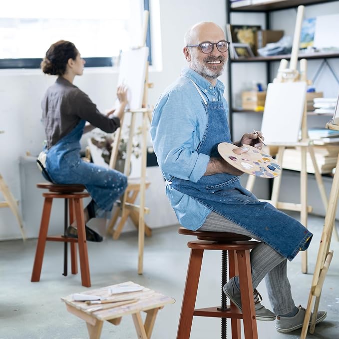 VISWIN Adjustable Drafting Stool - Image 9