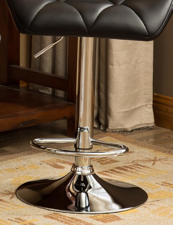 Roundhill Furniture Glasgow Contemporary Tufted Adjustable Height Hydraulic - Image 10