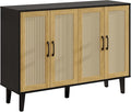 Storage Cabinet with Rattan Trim by Kopuity