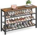 VASAGLE 4 Tier Shoe Rack, Shoe Organizer by VASAGLEbySONGMICSHOME