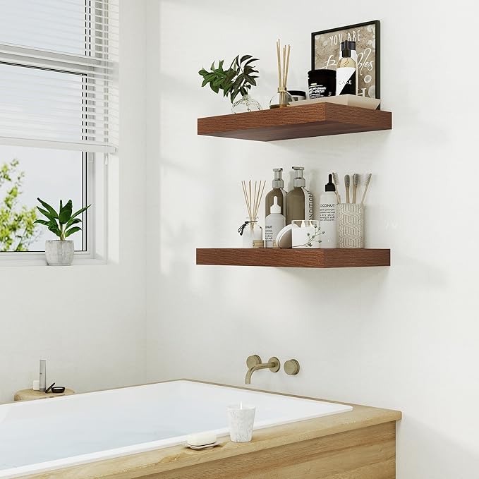 Heimlove 12" Deep Floating Shelves - Image 6