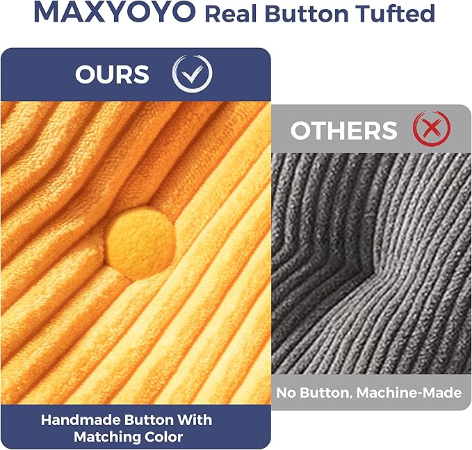 MAXYOYO Folding Sofa Bed, Convertible Sleeper Chair - Image 5