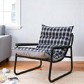 Plush Modern Accent Chair Single Comfy Chair by LTTROMAT