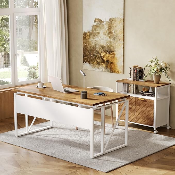 LITTLE TREE 63-Inch Office Desk - Image 2