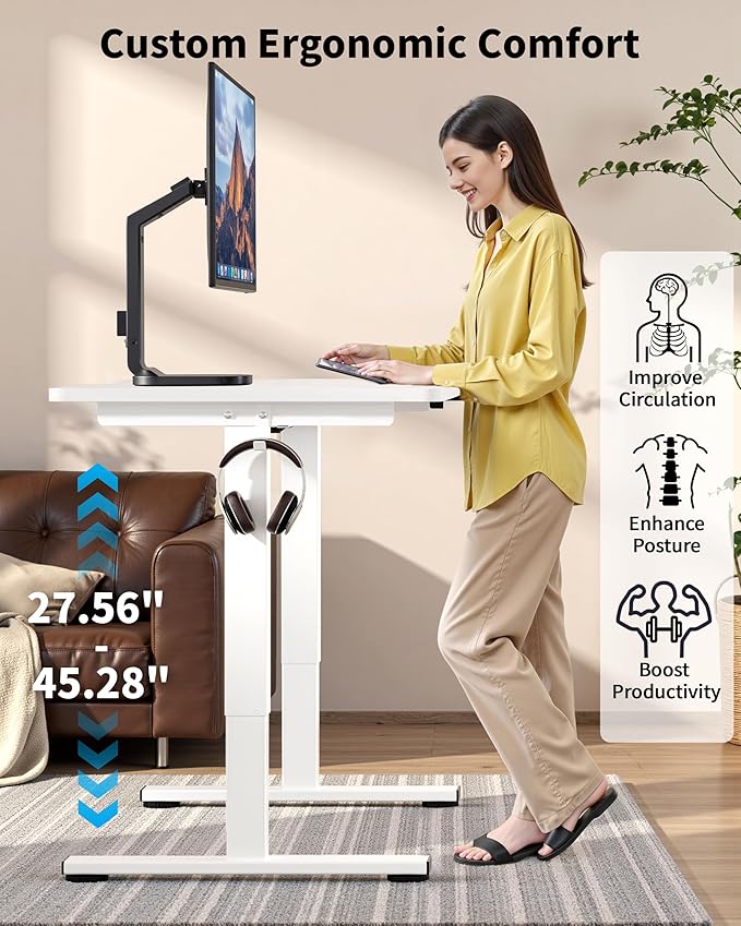 Okin Small Electric Standing Desk - Image 6