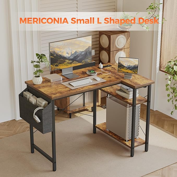 Small L Shaped Computer Desk - Image 3