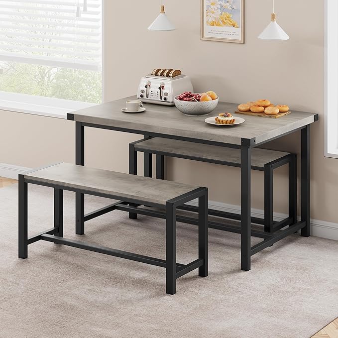 Garvee Dining Table Set for 4, Kitchen Table - Image 2