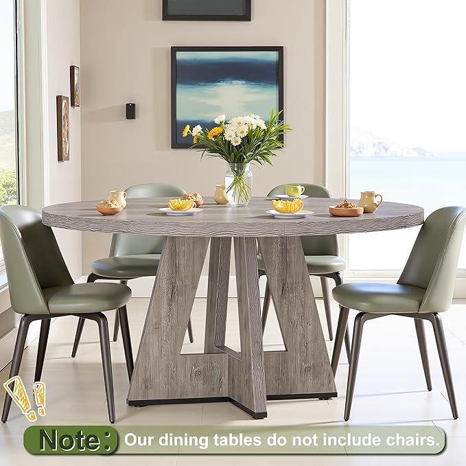 NicBex 47-Inch Round Dining Table - Image 4