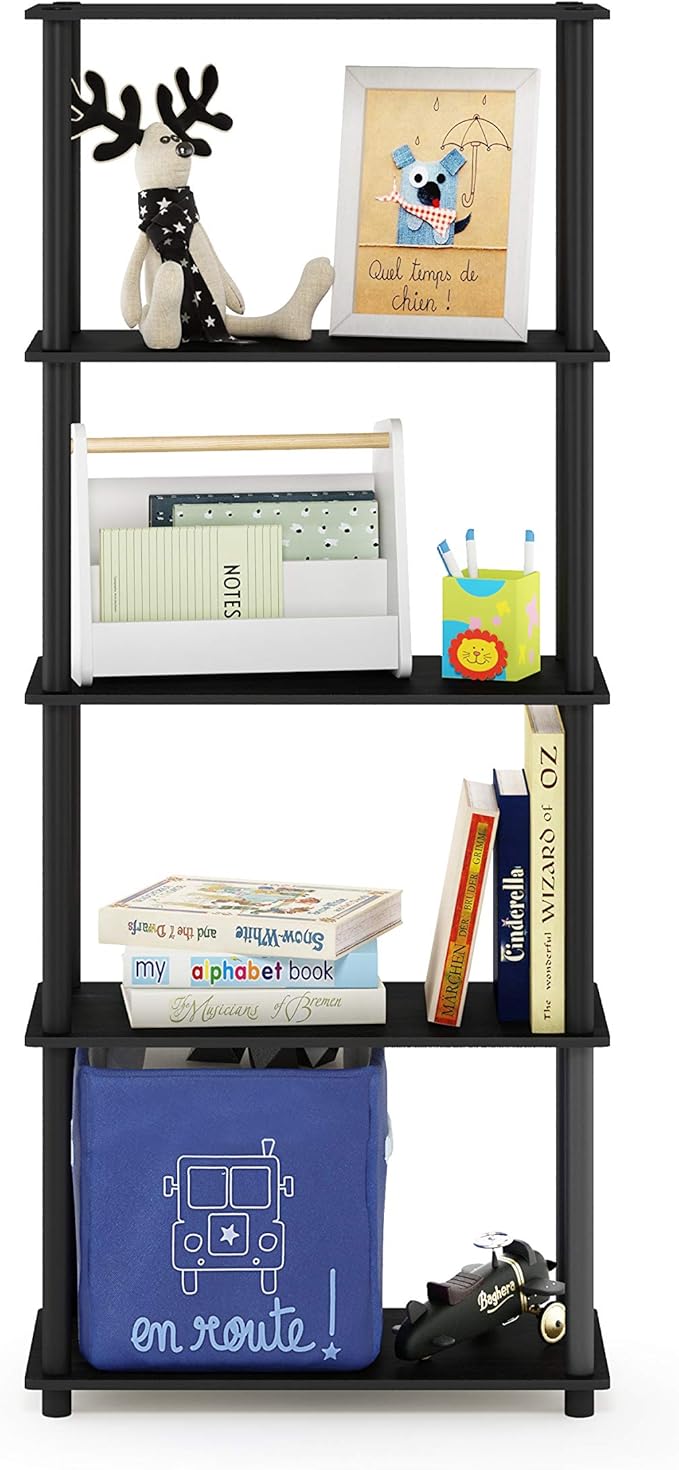 Furinno Turn-N-Tube 5-Tier Multipurpose Shelf / Display Rack / Storage Shelf / - Image 3