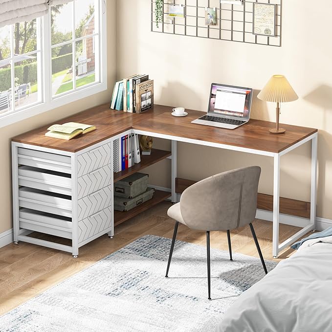Tribesigns L Shaped Computer Desk - Image 5