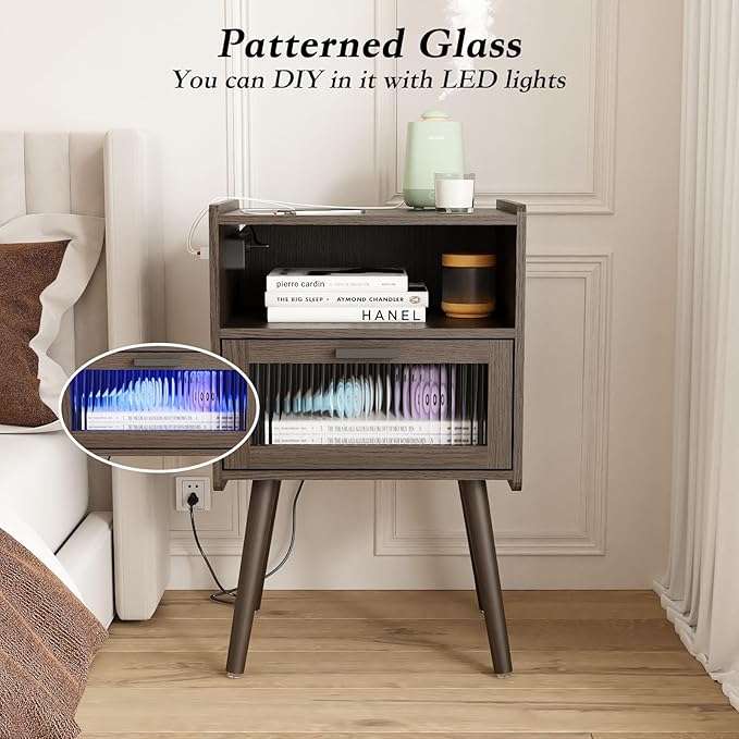 Mid Century Modern Nightstand - Image 6