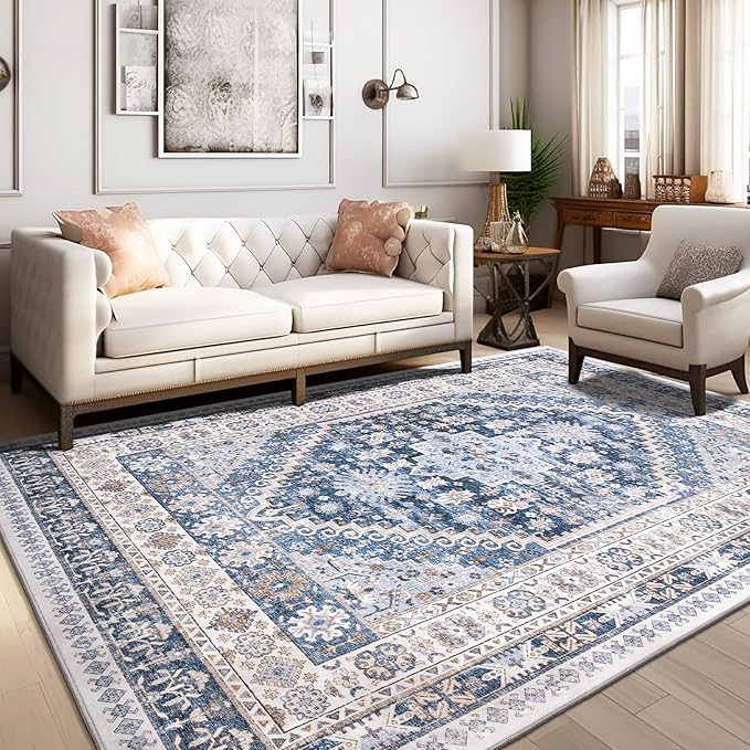 zesthome 6x9 Area Rug, Super Soft Washable Rugs - Image 4