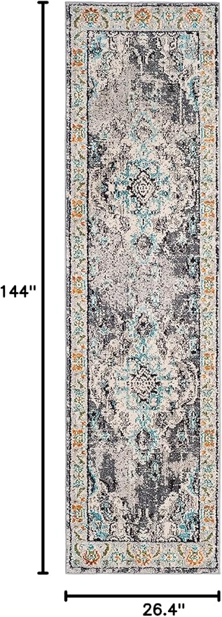 SAFAVIEH Monaco Collection Runner Rug - Image 2