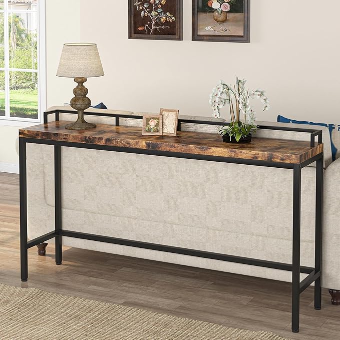 Tribesigns 70.9 inch Extra Long Sofa Table, Narrow Console Table Behind Couch by Tribesigns