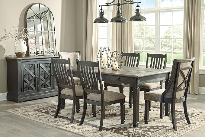 Signature Design by Ashley Tyler Creek Urban Farmhouse Upholstered Dining Chair - Image 9